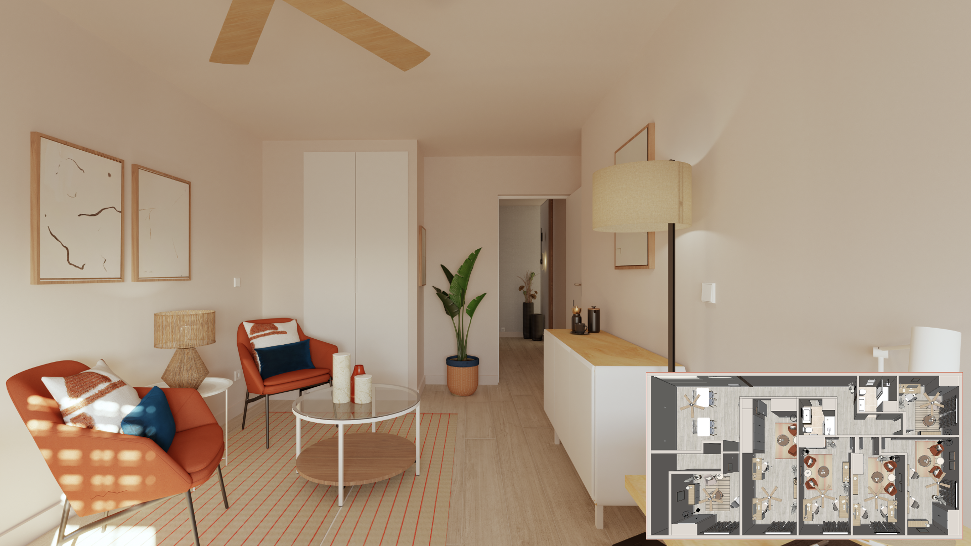 Local Madrid — planta de distribución